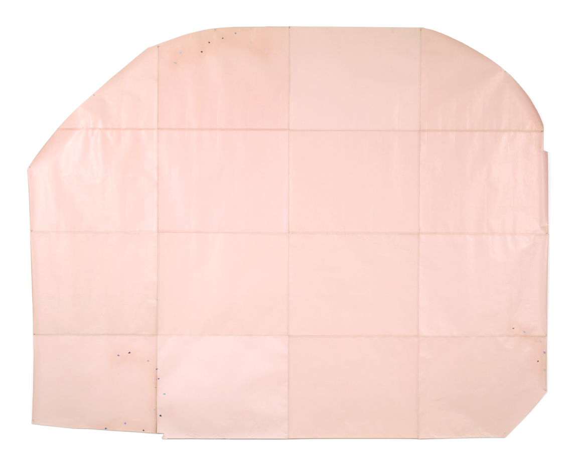 Impression of a pink room with Victoria-blue